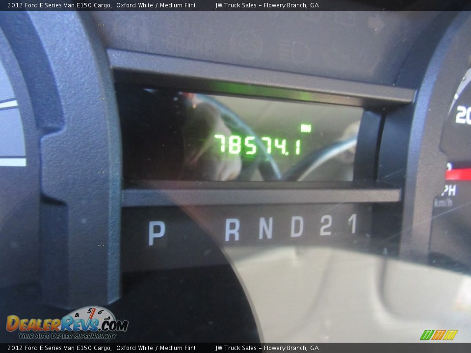 2012 Ford E Series Van E150 Cargo Oxford White / Medium Flint Photo #27