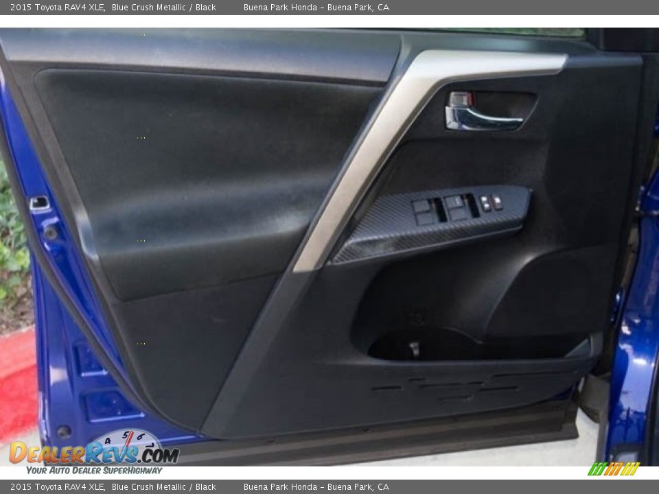 2015 Toyota RAV4 XLE Blue Crush Metallic / Black Photo #27