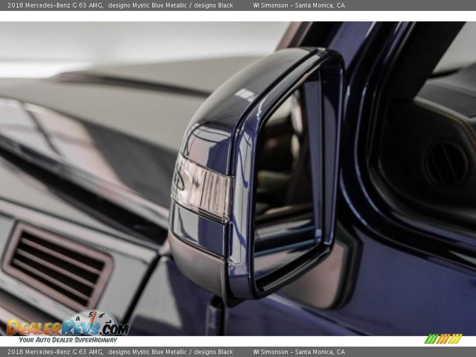 2018 Mercedes-Benz G 63 AMG designo Mystic Blue Metallic / designo Black Photo #15
