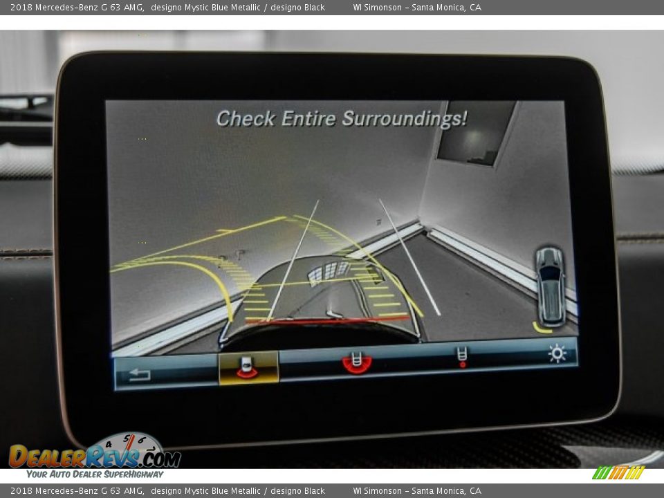 2018 Mercedes-Benz G 63 AMG designo Mystic Blue Metallic / designo Black Photo #17