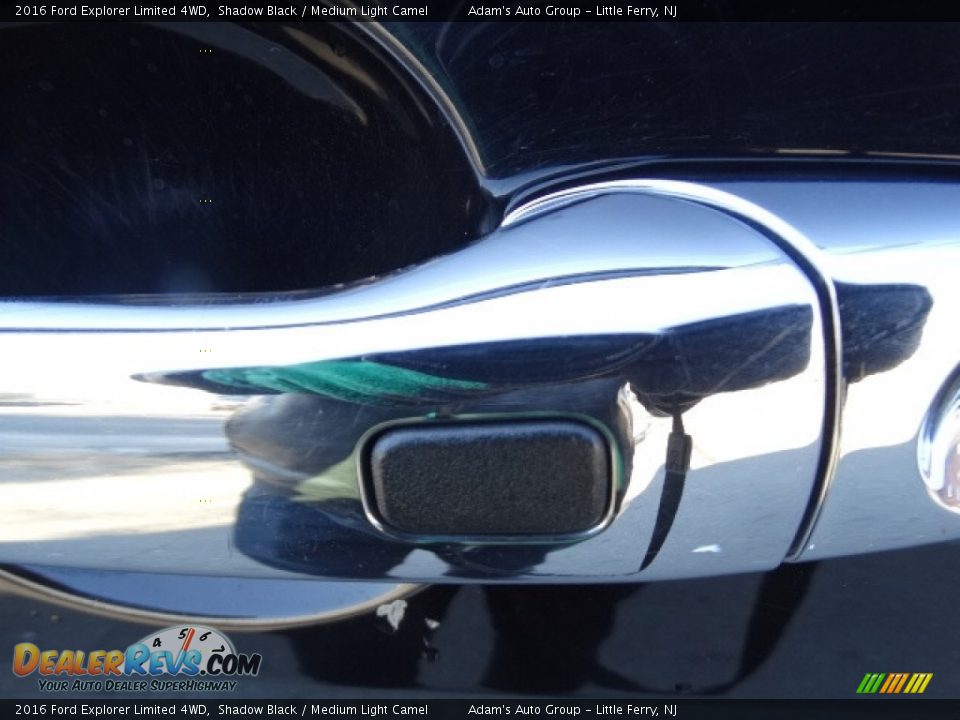 2016 Ford Explorer Limited 4WD Shadow Black / Medium Light Camel Photo #9