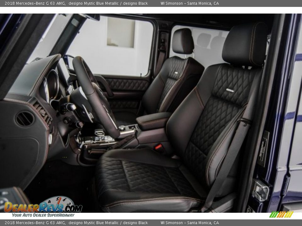 Front Seat of 2018 Mercedes-Benz G 63 AMG Photo #19