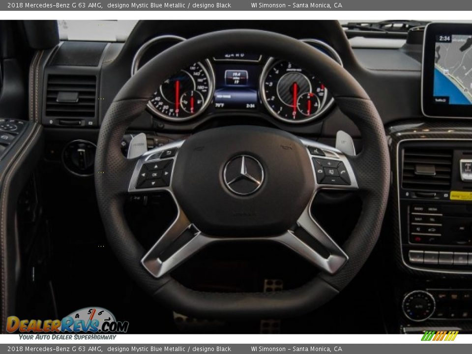 2018 Mercedes-Benz G 63 AMG Steering Wheel Photo #23