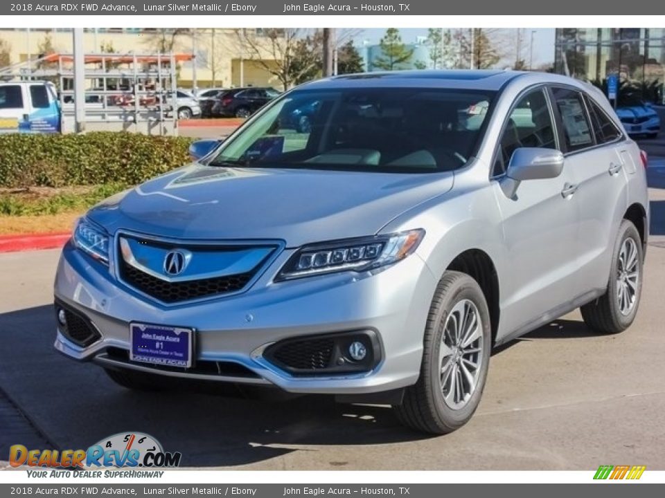 2018 Acura RDX FWD Advance Lunar Silver Metallic / Ebony Photo #3