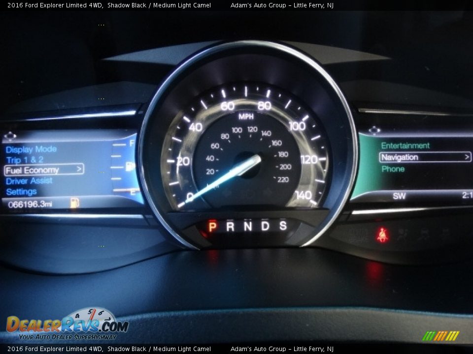 2016 Ford Explorer Limited 4WD Shadow Black / Medium Light Camel Photo #28