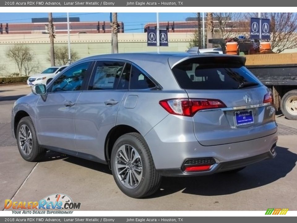 2018 Acura RDX FWD Advance Lunar Silver Metallic / Ebony Photo #5