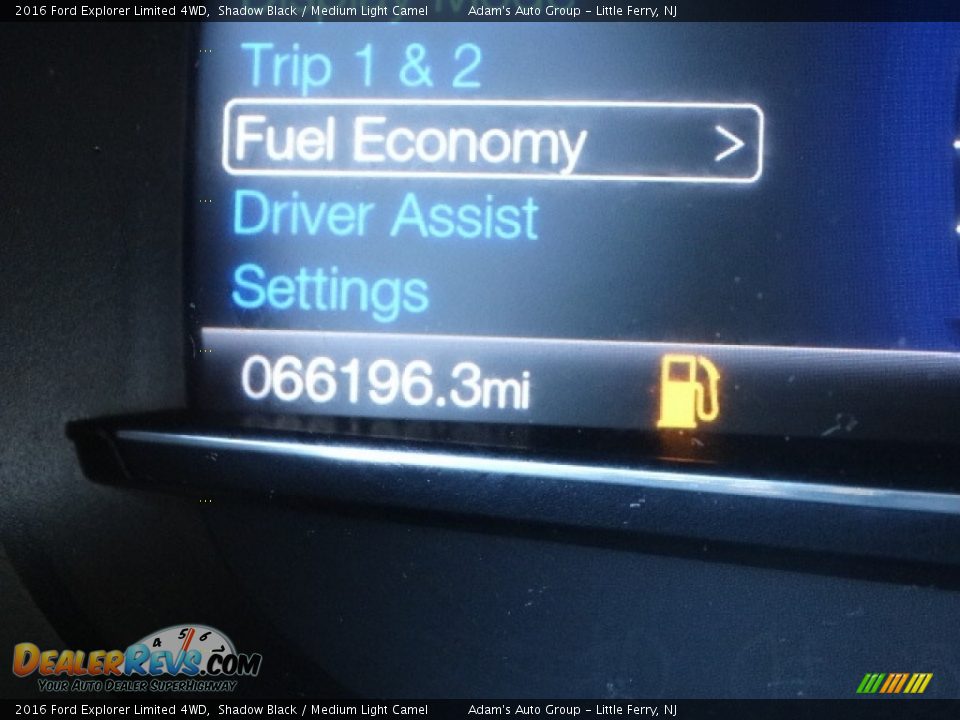 2016 Ford Explorer Limited 4WD Shadow Black / Medium Light Camel Photo #29