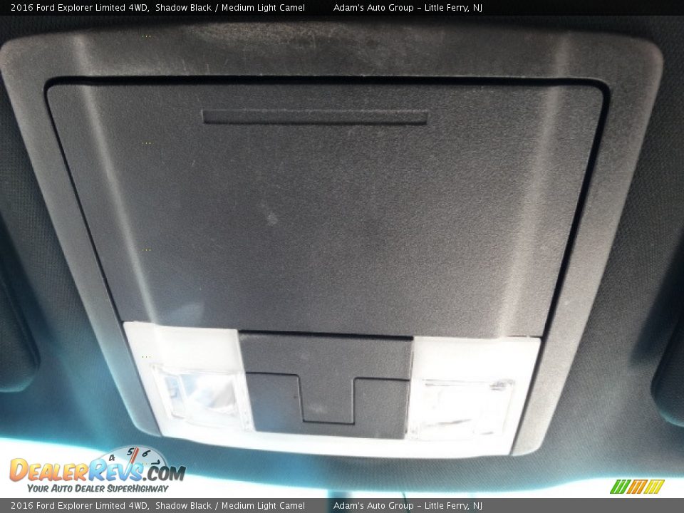 2016 Ford Explorer Limited 4WD Shadow Black / Medium Light Camel Photo #31