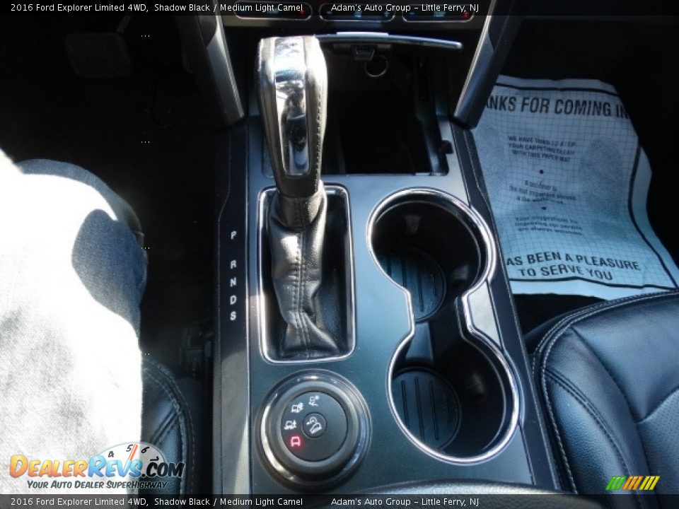 2016 Ford Explorer Limited 4WD Shadow Black / Medium Light Camel Photo #33