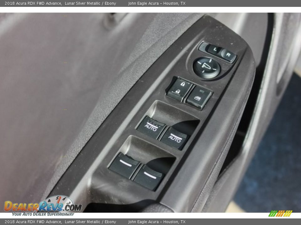 2018 Acura RDX FWD Advance Lunar Silver Metallic / Ebony Photo #13