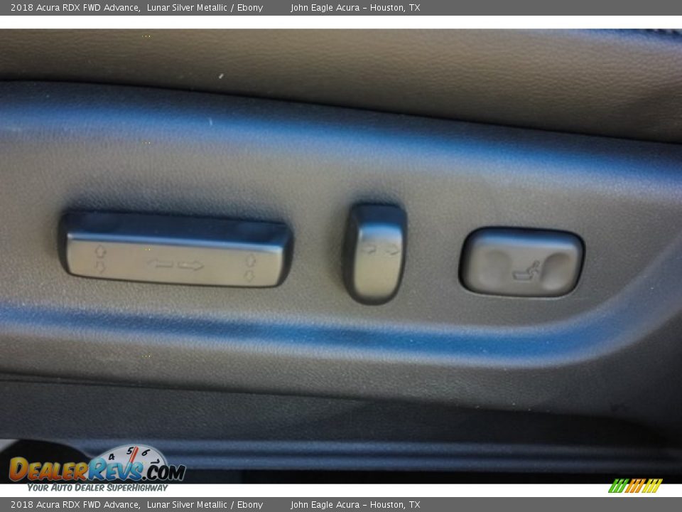 2018 Acura RDX FWD Advance Lunar Silver Metallic / Ebony Photo #14