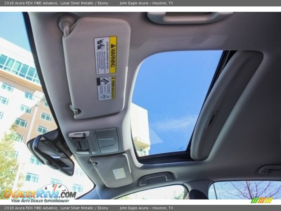 2018 Acura RDX FWD Advance Lunar Silver Metallic / Ebony Photo #15