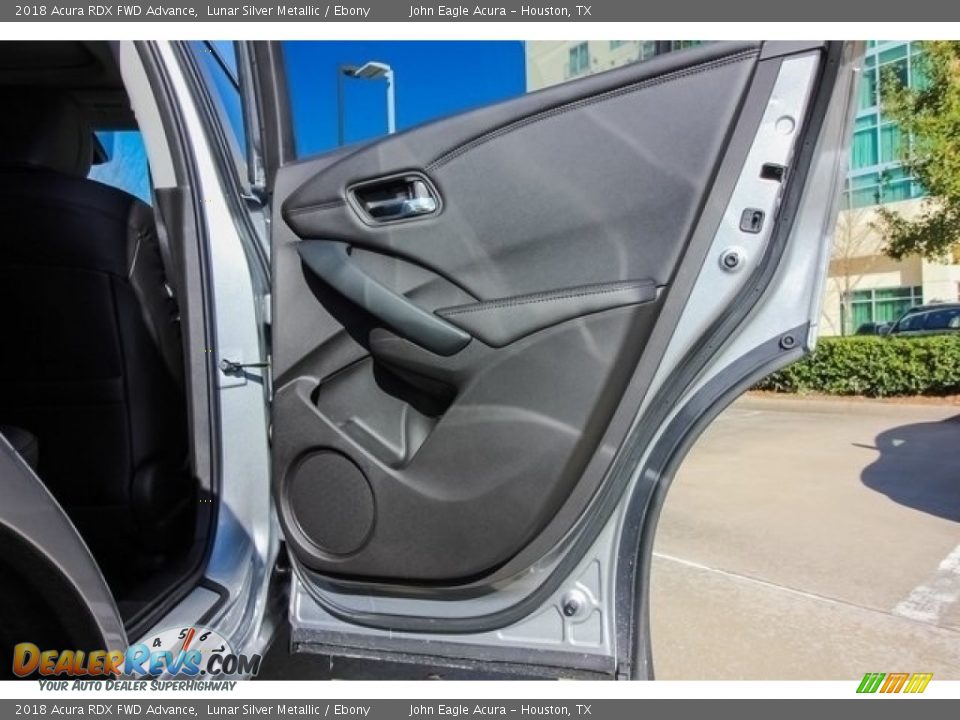 2018 Acura RDX FWD Advance Lunar Silver Metallic / Ebony Photo #20