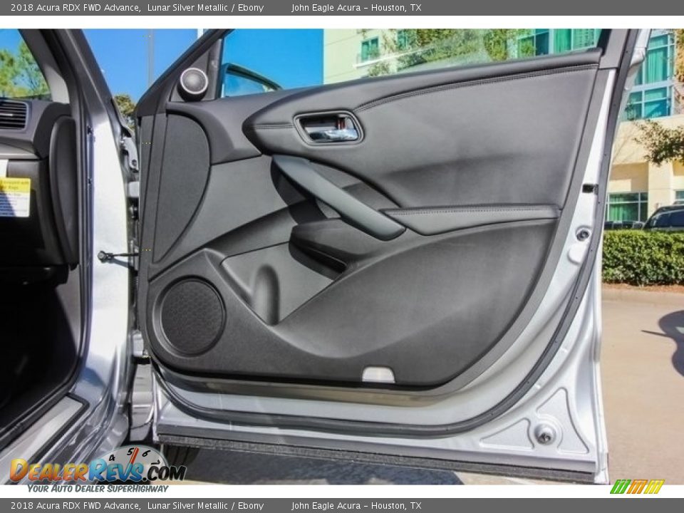 2018 Acura RDX FWD Advance Lunar Silver Metallic / Ebony Photo #22