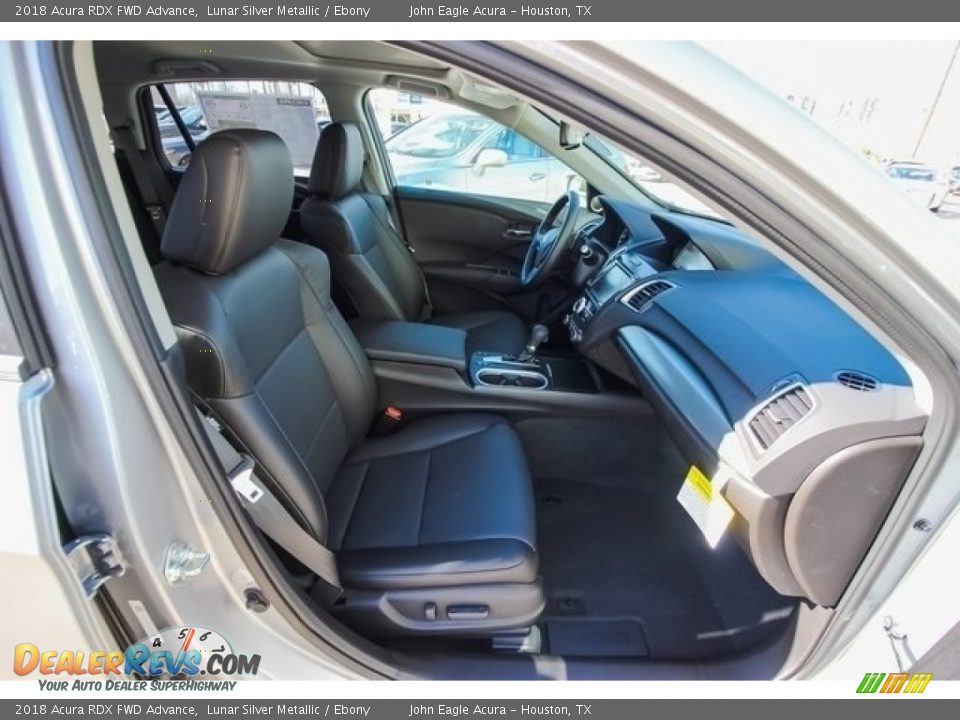 2018 Acura RDX FWD Advance Lunar Silver Metallic / Ebony Photo #23