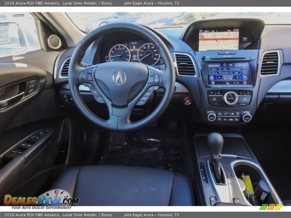 2018 Acura RDX FWD Advance Lunar Silver Metallic / Ebony Photo #25