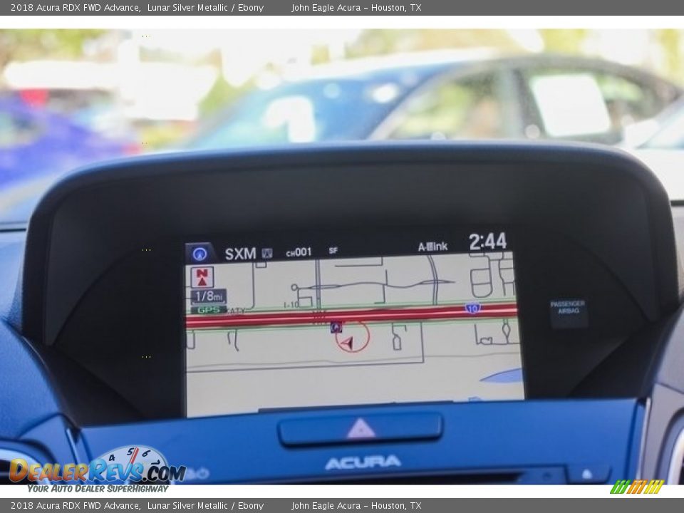 2018 Acura RDX FWD Advance Lunar Silver Metallic / Ebony Photo #28