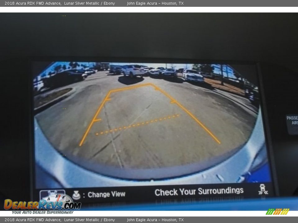 2018 Acura RDX FWD Advance Lunar Silver Metallic / Ebony Photo #35