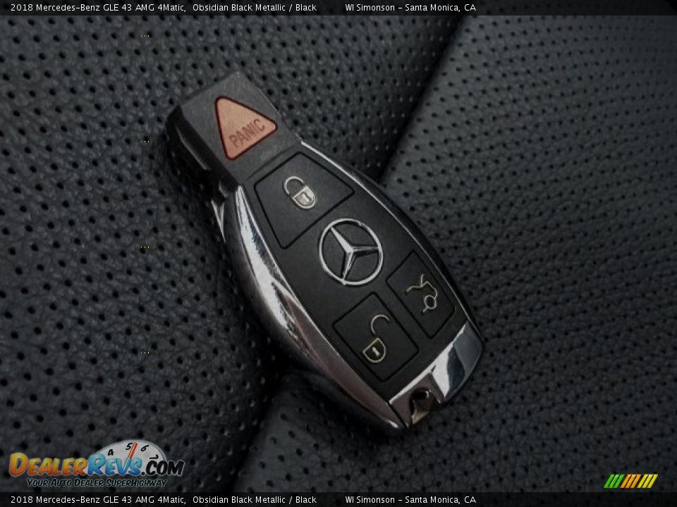 2018 Mercedes-Benz GLE 43 AMG 4Matic Obsidian Black Metallic / Black Photo #11
