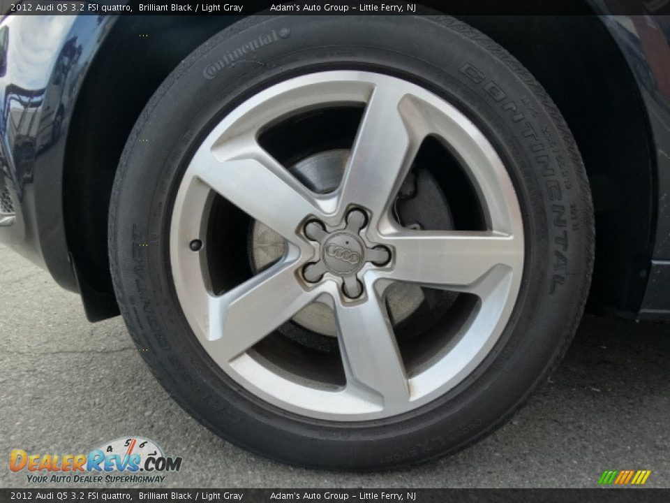 2012 Audi Q5 3.2 FSI quattro Brilliant Black / Light Gray Photo #28