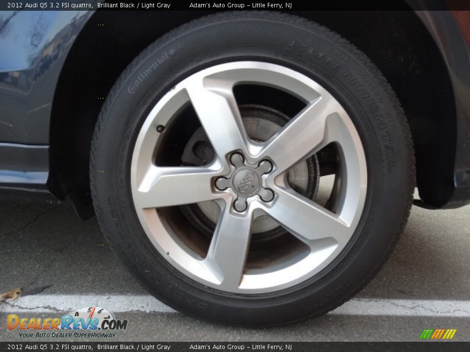 2012 Audi Q5 3.2 FSI quattro Brilliant Black / Light Gray Photo #29