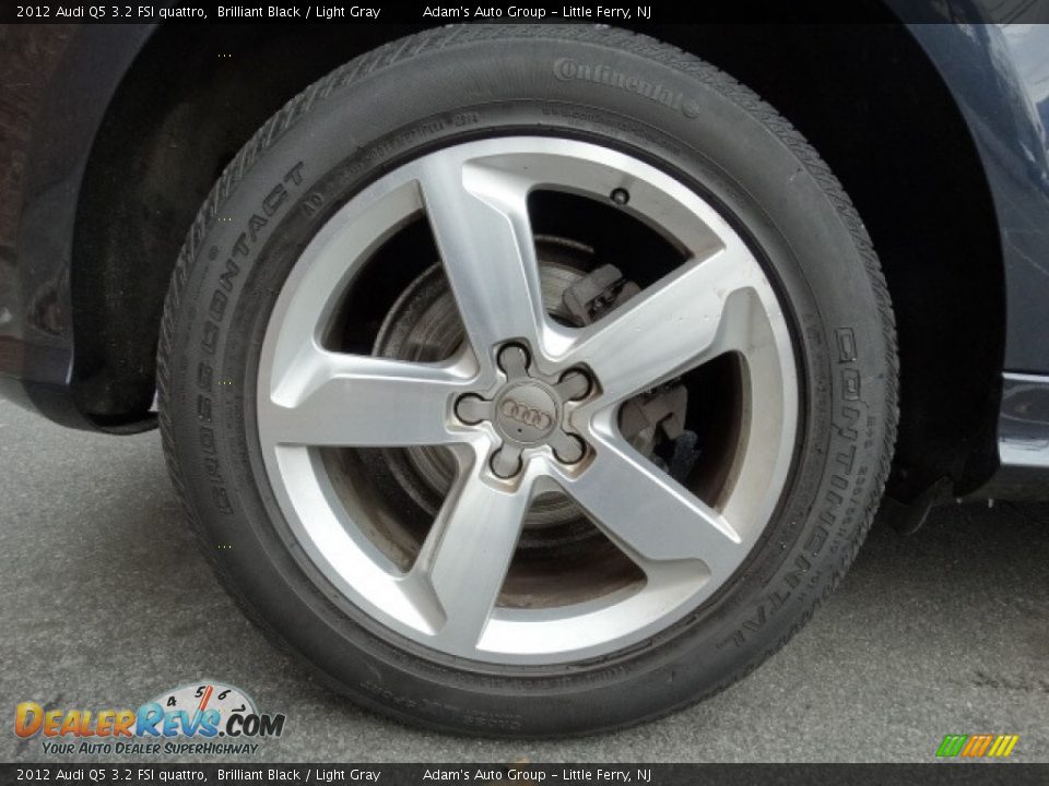 2012 Audi Q5 3.2 FSI quattro Brilliant Black / Light Gray Photo #30