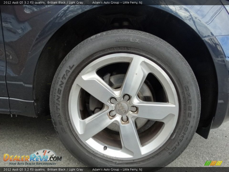 2012 Audi Q5 3.2 FSI quattro Brilliant Black / Light Gray Photo #31