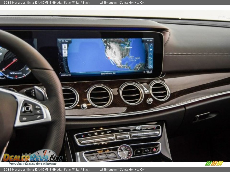 2018 Mercedes-Benz E AMG 63 S 4Matic Polar White / Black Photo #5