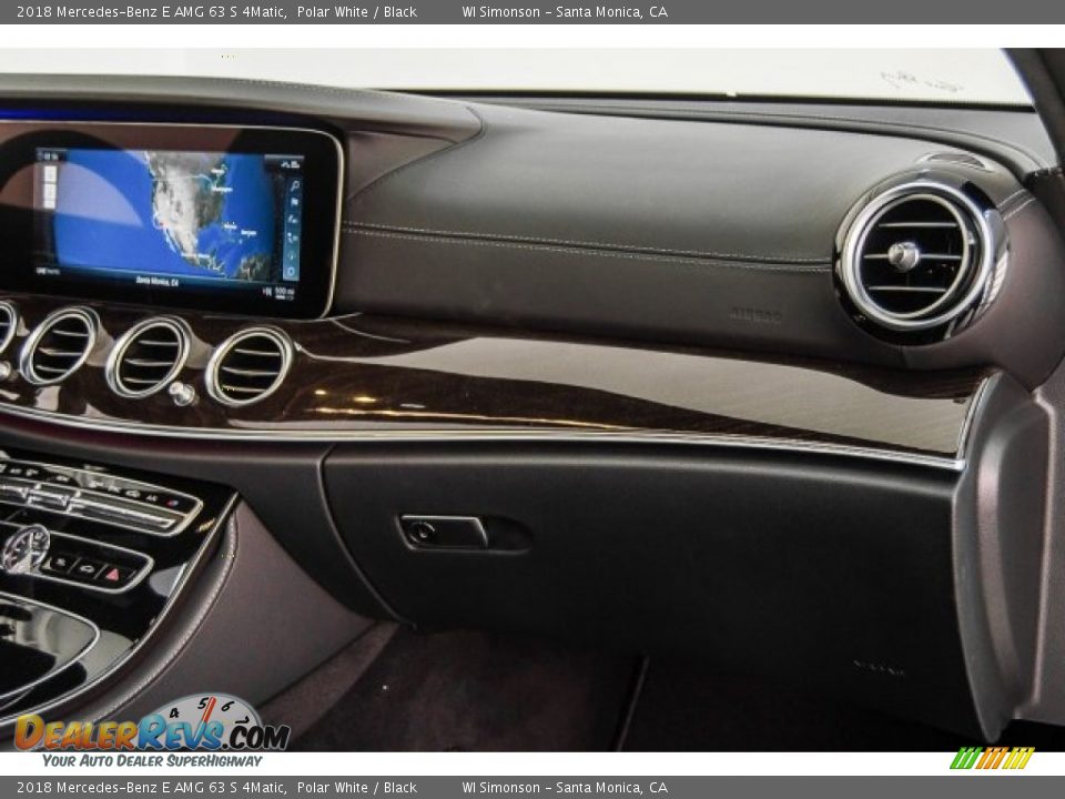 2018 Mercedes-Benz E AMG 63 S 4Matic Polar White / Black Photo #30