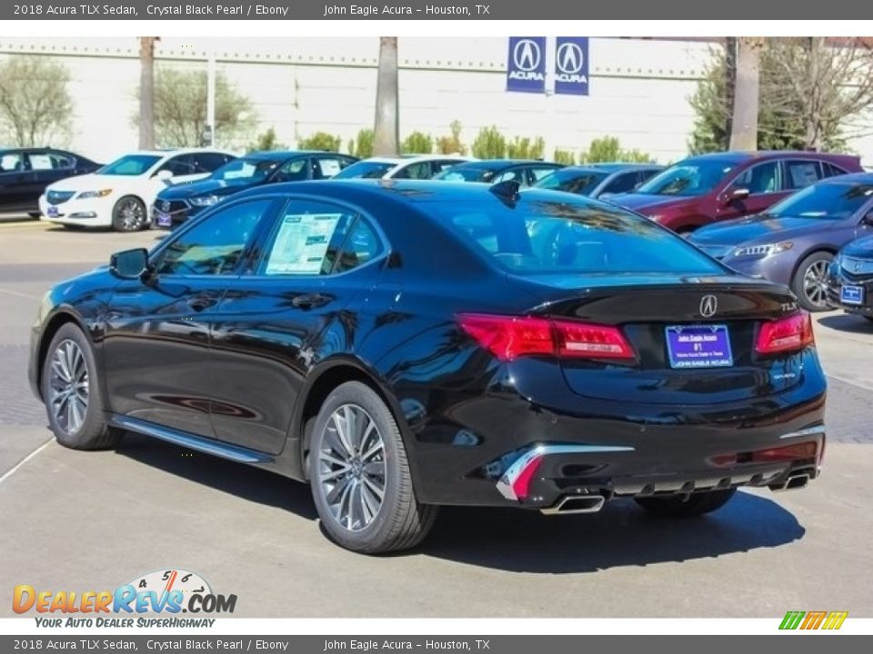 2018 Acura TLX Sedan Crystal Black Pearl / Ebony Photo #5