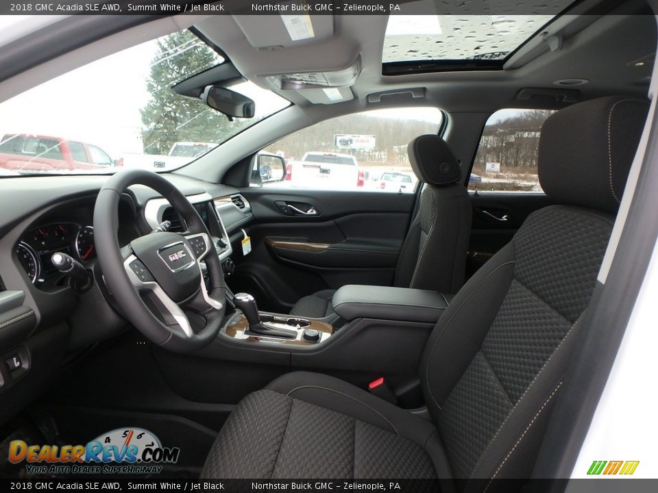 2018 GMC Acadia SLE AWD Summit White / Jet Black Photo #11