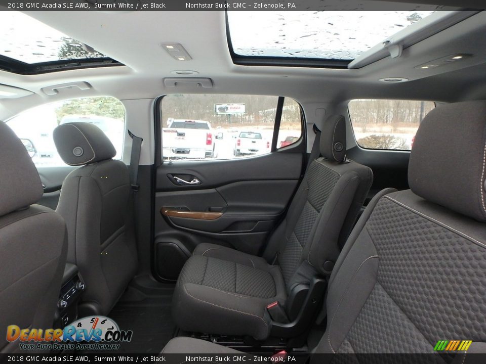 2018 GMC Acadia SLE AWD Summit White / Jet Black Photo #12