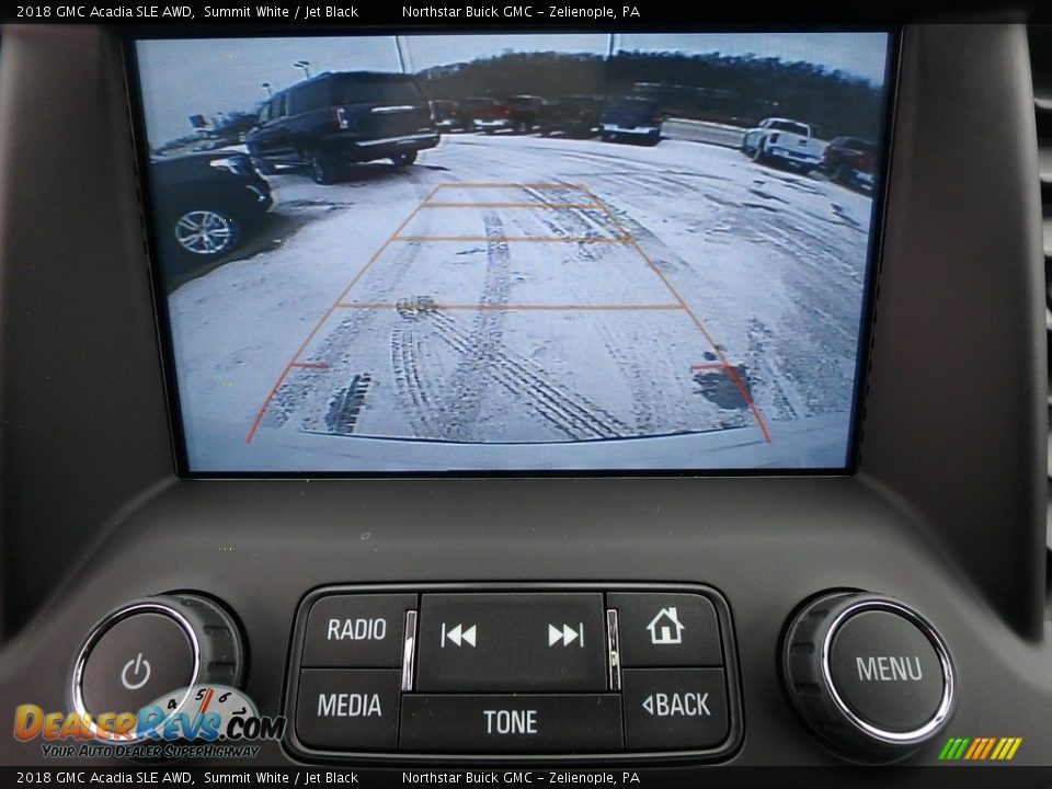 2018 GMC Acadia SLE AWD Summit White / Jet Black Photo #18