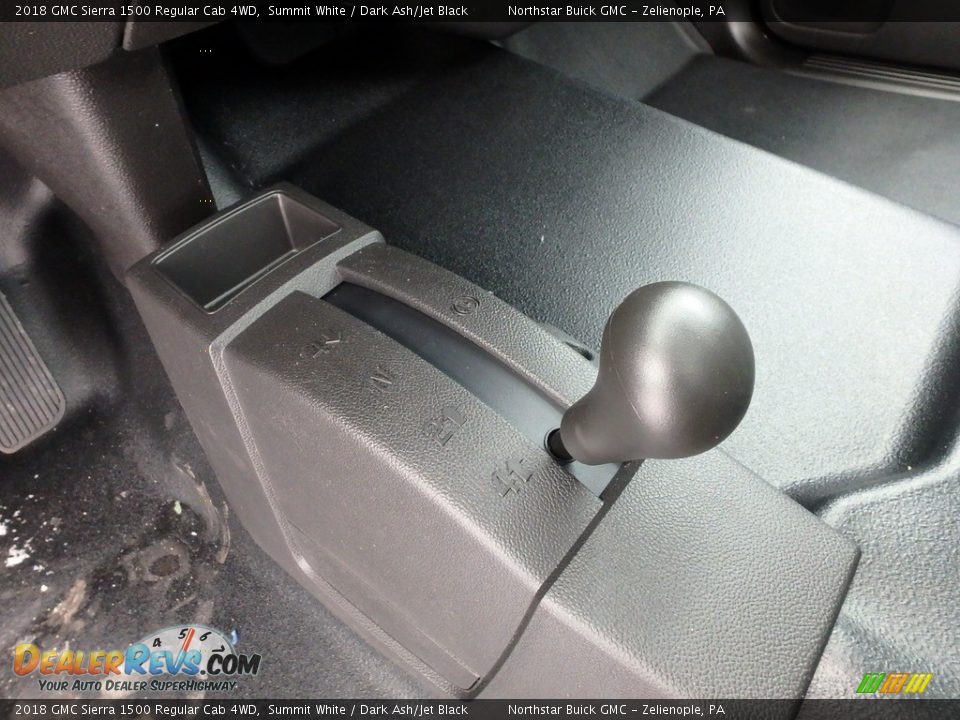 2018 GMC Sierra 1500 Regular Cab 4WD Summit White / Dark Ash/Jet Black Photo #16