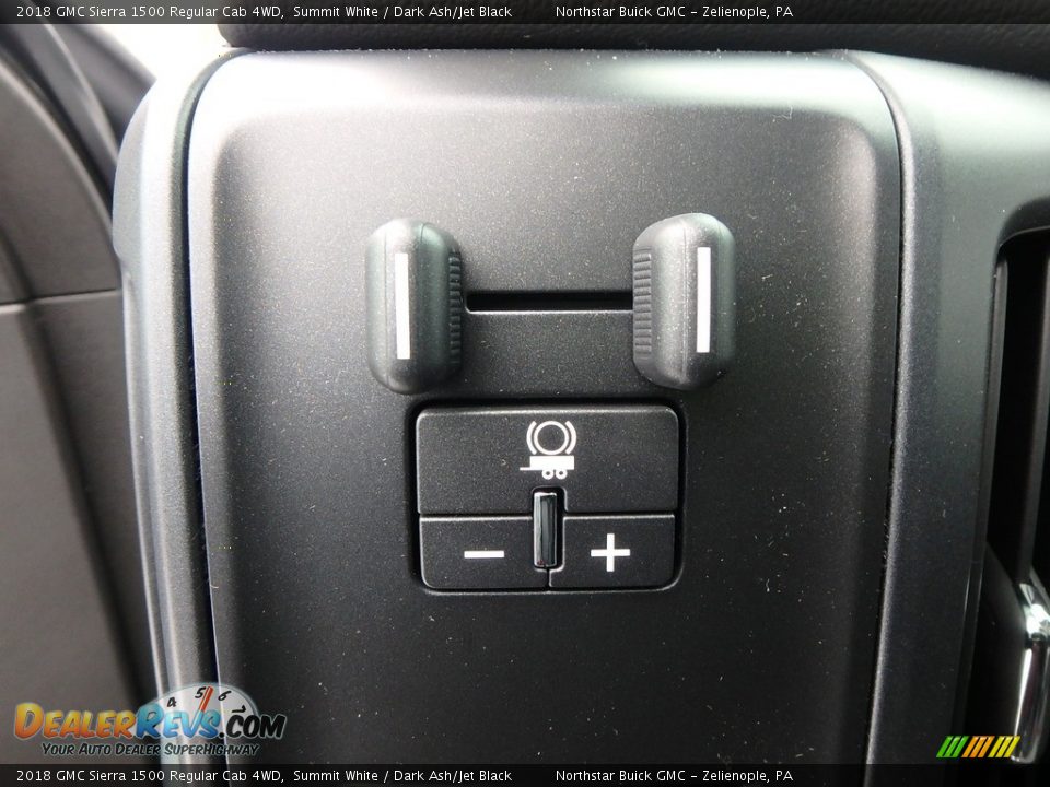 2018 GMC Sierra 1500 Regular Cab 4WD Summit White / Dark Ash/Jet Black Photo #17