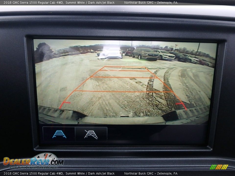 2018 GMC Sierra 1500 Regular Cab 4WD Summit White / Dark Ash/Jet Black Photo #19