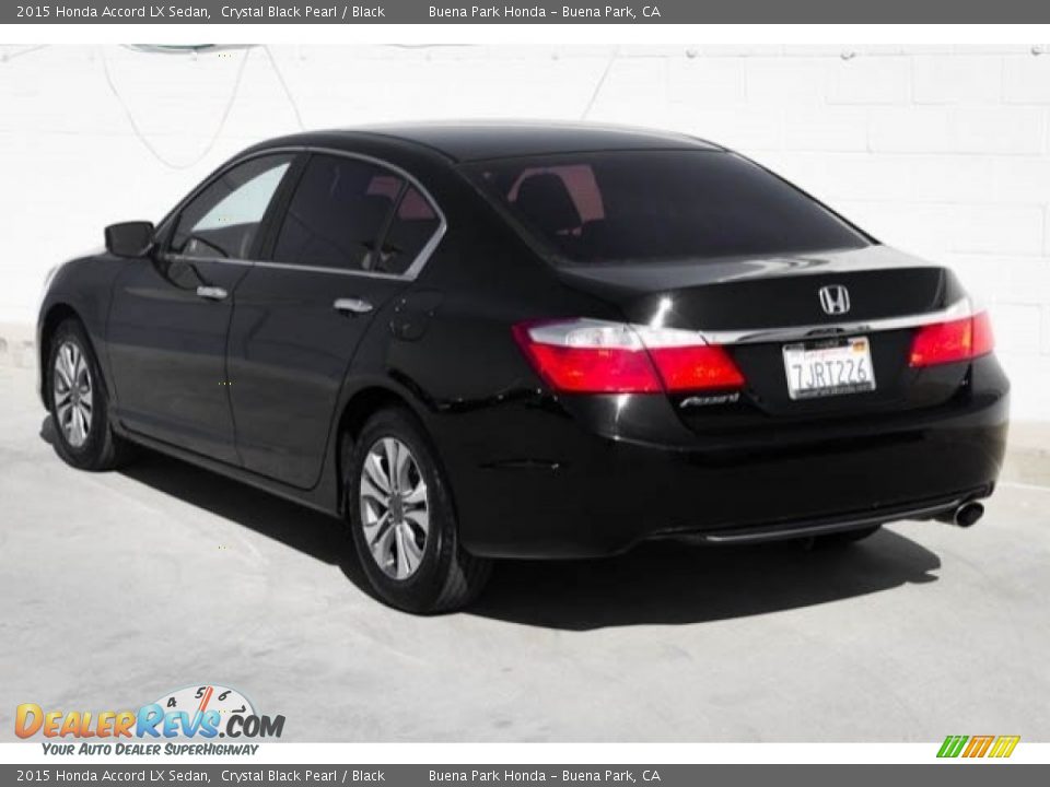 2015 Honda Accord LX Sedan Crystal Black Pearl / Black Photo #2