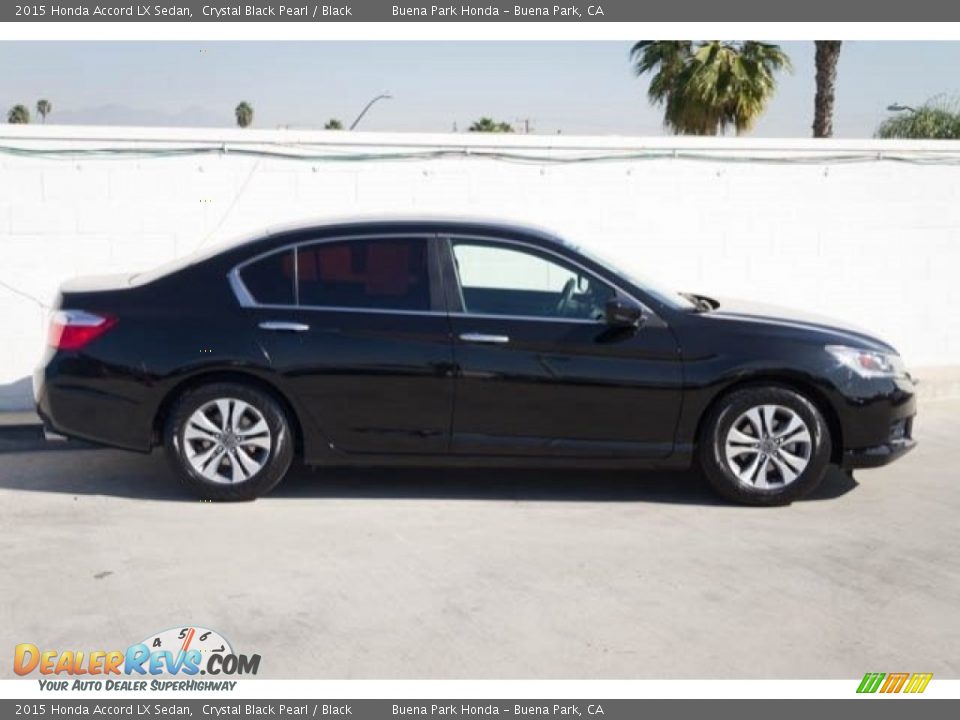 2015 Honda Accord LX Sedan Crystal Black Pearl / Black Photo #9