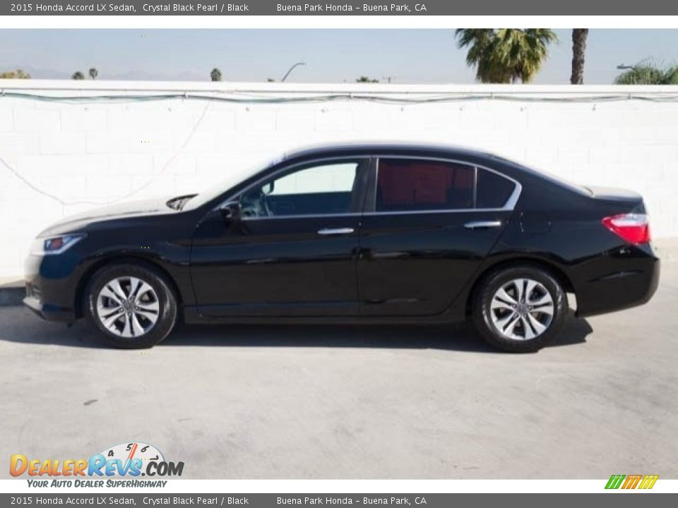 2015 Honda Accord LX Sedan Crystal Black Pearl / Black Photo #13