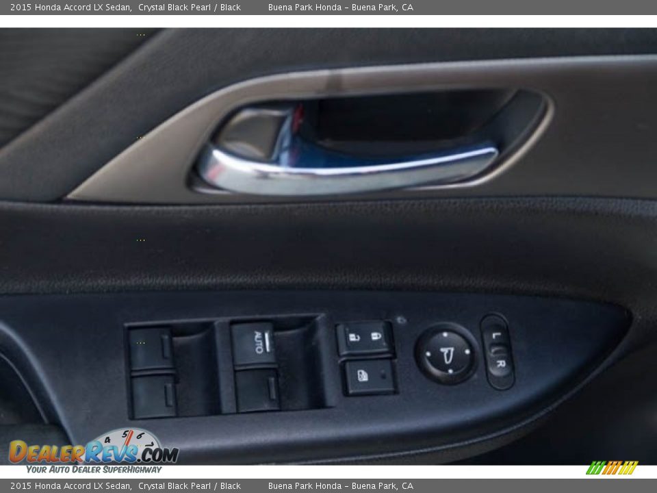 2015 Honda Accord LX Sedan Crystal Black Pearl / Black Photo #27