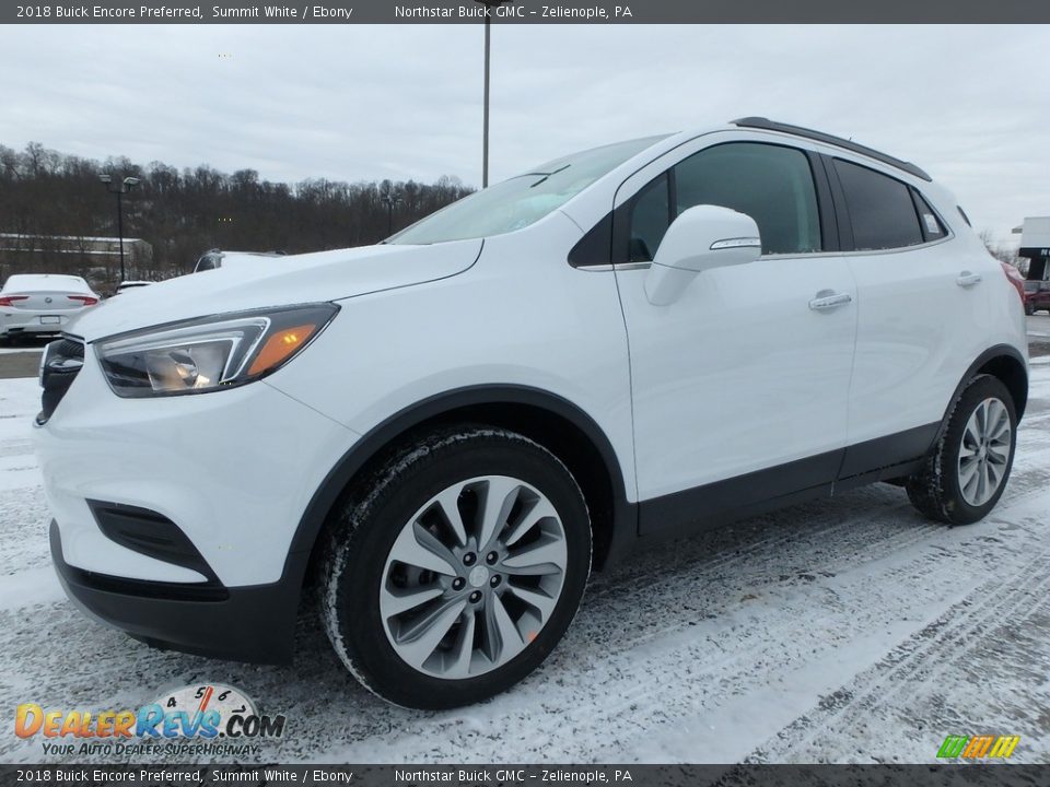 2018 Buick Encore Preferred Summit White / Ebony Photo #1