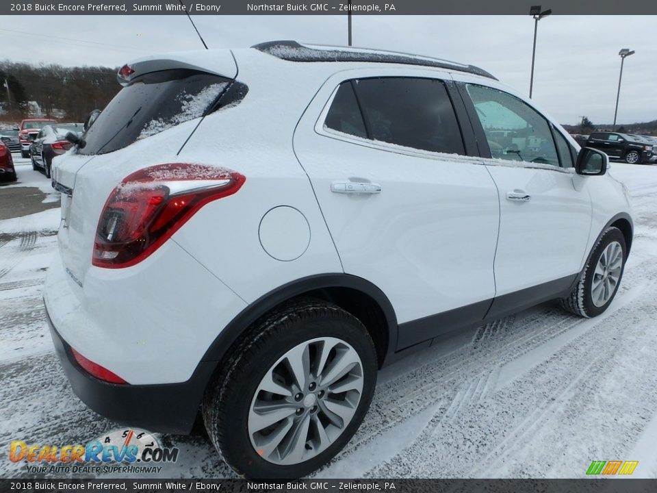 2018 Buick Encore Preferred Summit White / Ebony Photo #5