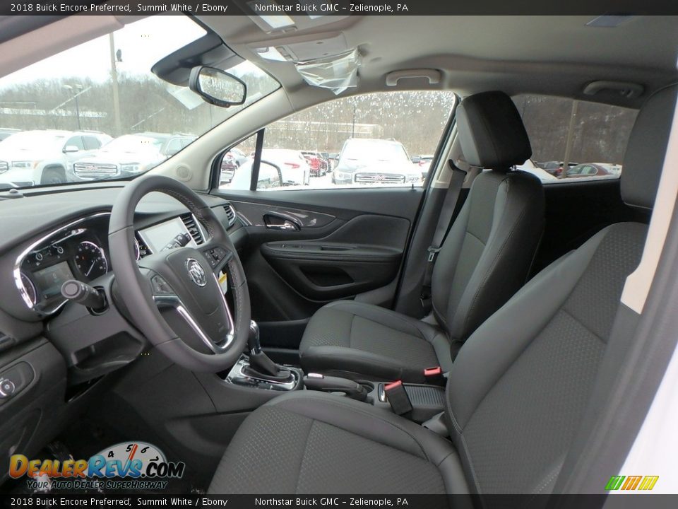 2018 Buick Encore Preferred Summit White / Ebony Photo #11