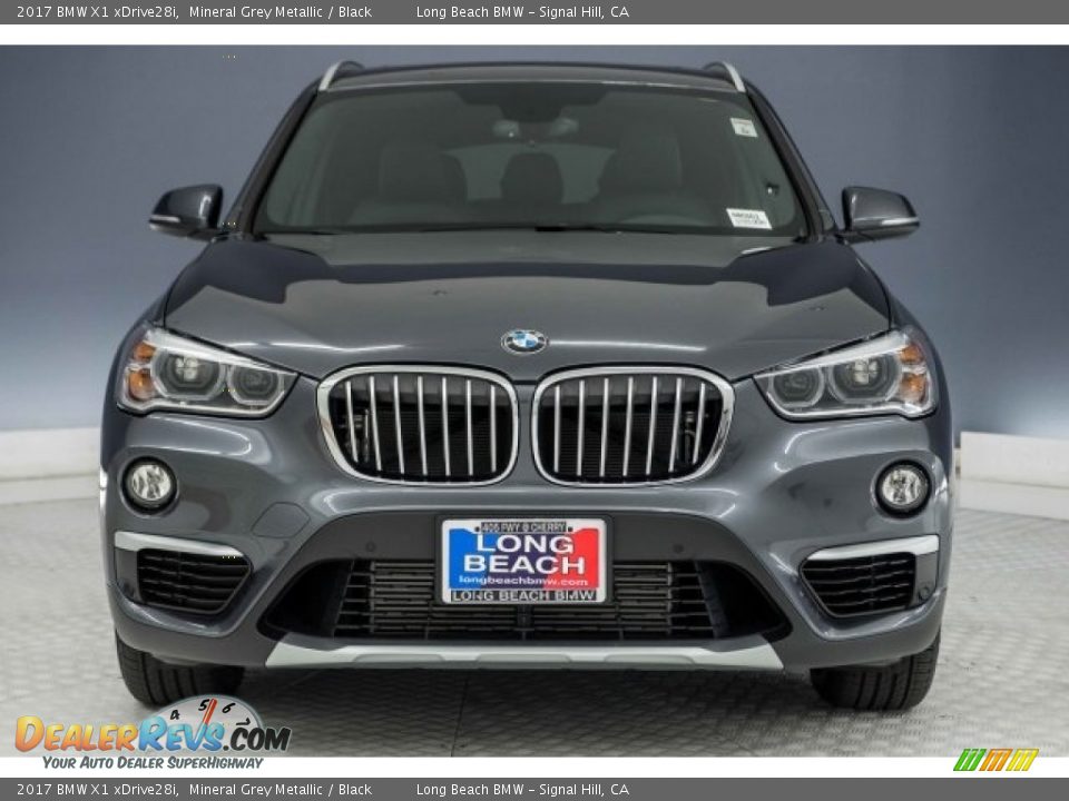 2017 BMW X1 xDrive28i Mineral Grey Metallic / Black Photo #2
