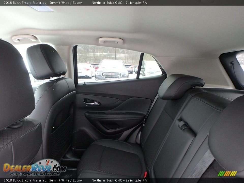 2018 Buick Encore Preferred Summit White / Ebony Photo #12