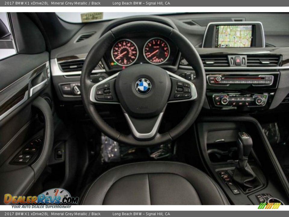 2017 BMW X1 xDrive28i Mineral Grey Metallic / Black Photo #4