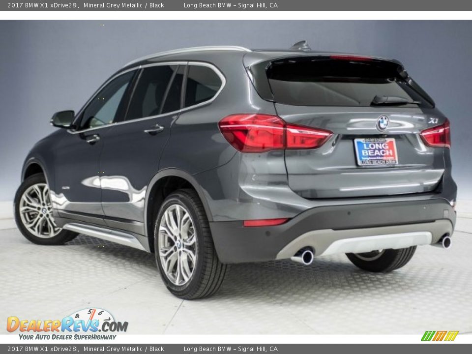 2017 BMW X1 xDrive28i Mineral Grey Metallic / Black Photo #10