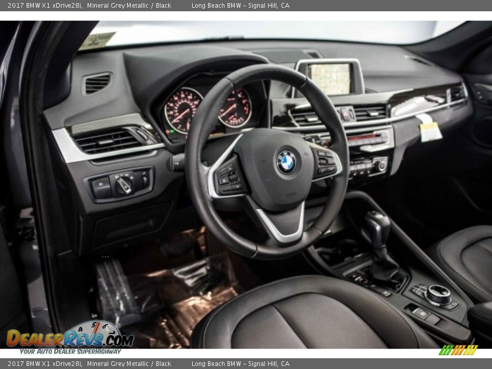 2017 BMW X1 xDrive28i Mineral Grey Metallic / Black Photo #15