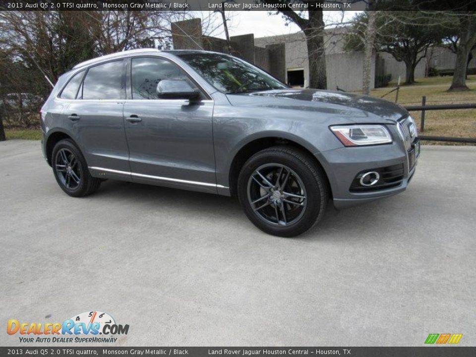 2013 Audi Q5 2.0 TFSI quattro Monsoon Gray Metallic / Black Photo #1