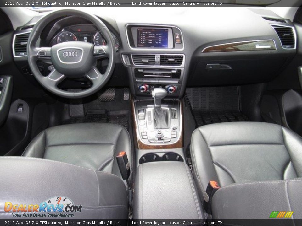 2013 Audi Q5 2.0 TFSI quattro Monsoon Gray Metallic / Black Photo #4